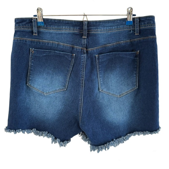Adriano Goldschmied Denim Cutoff Style Shorts - Picture 2 of 10